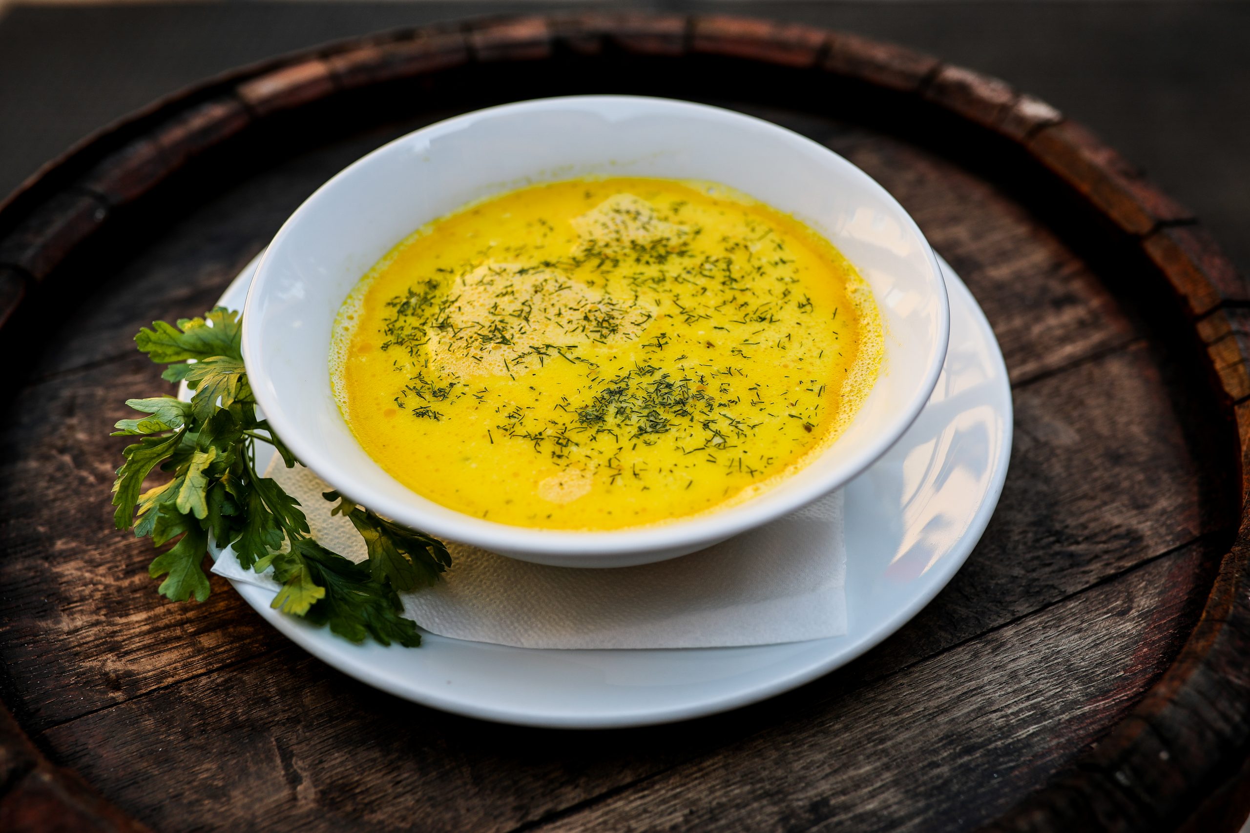 ciorba de pui a la grec